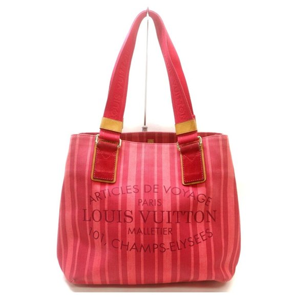 Louis Vuitton Handbags - Louis Vuitton Rouge Plein Soleil Beach Cabas Bag